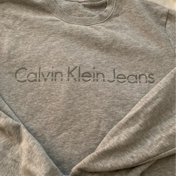 Calvin Klein Jeans Crew Neck Sweatshirt - Picture 2 of 5
